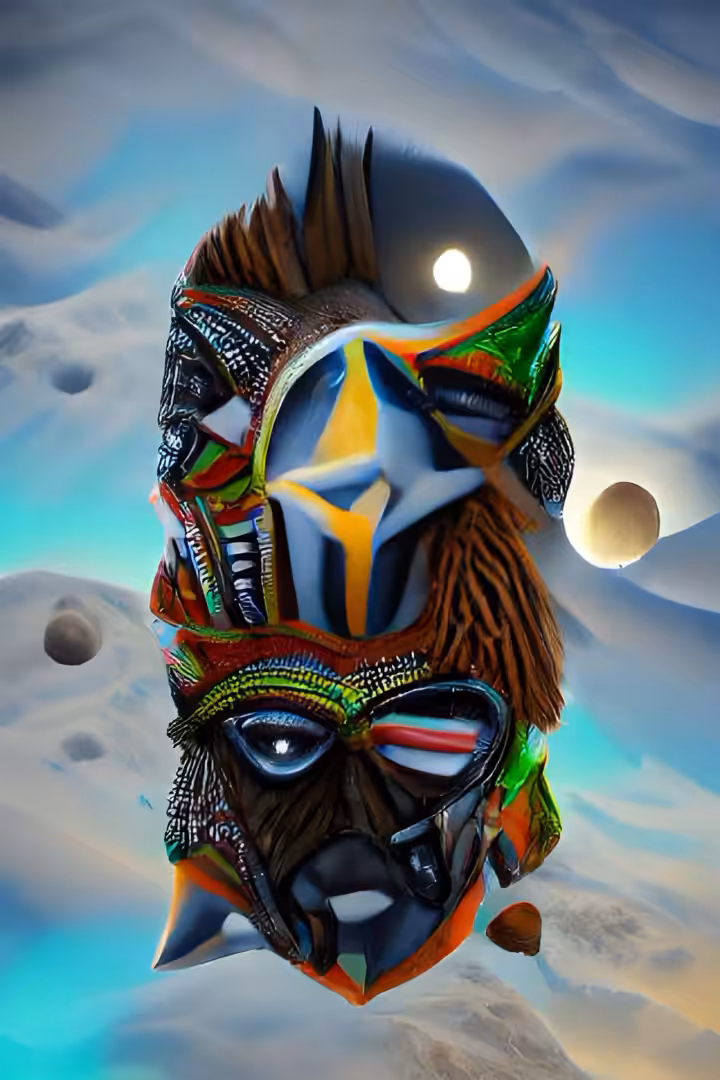 Aazaad Tribal Mask