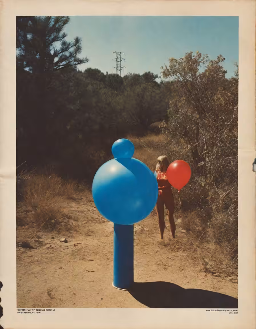 PAGE FROM BALLOON kNOT MAGAZINE 1977