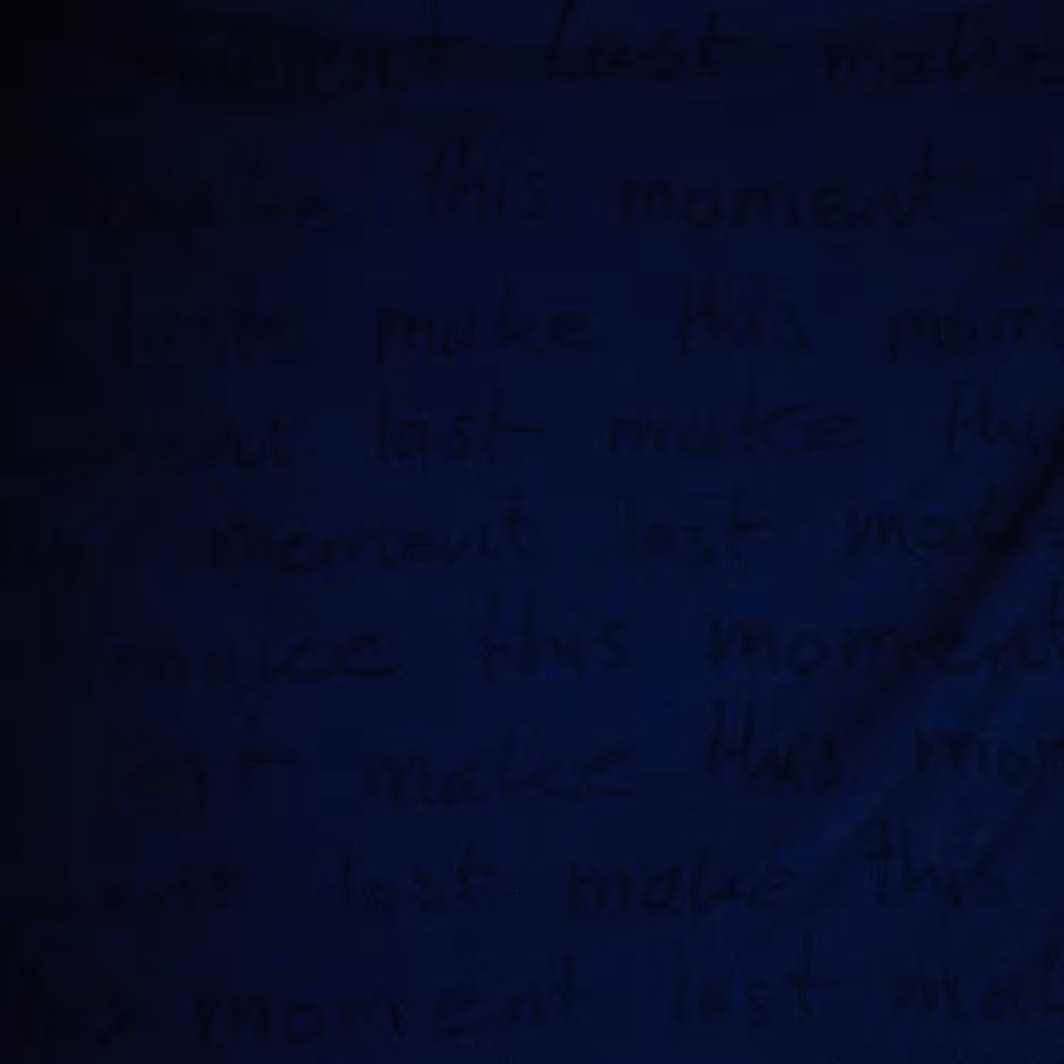 make this moment last