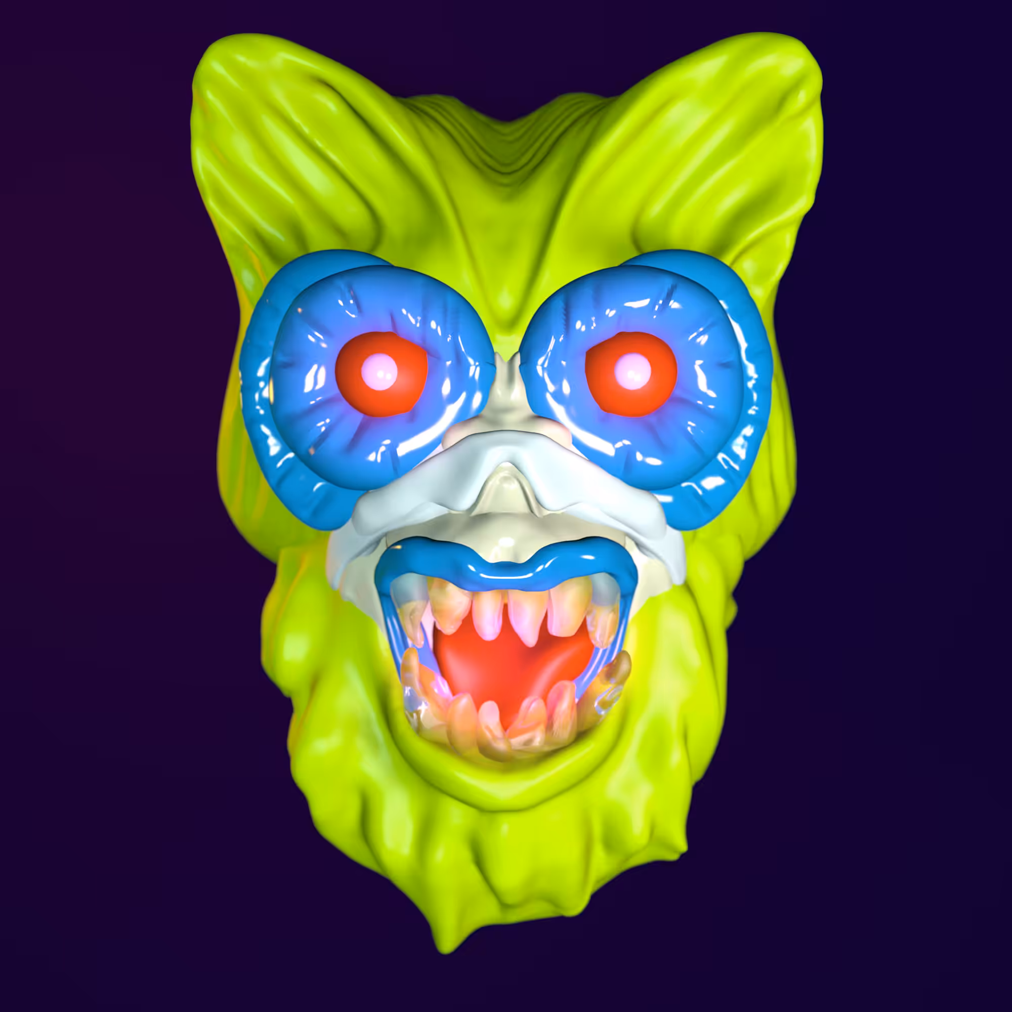 Neon Amphetamine Mer-Man Biest