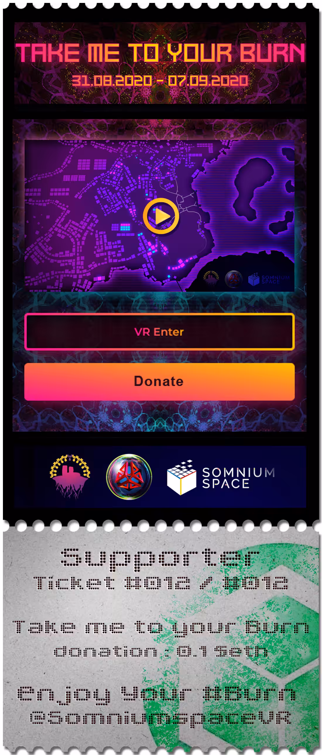 Supporter Ticket #012