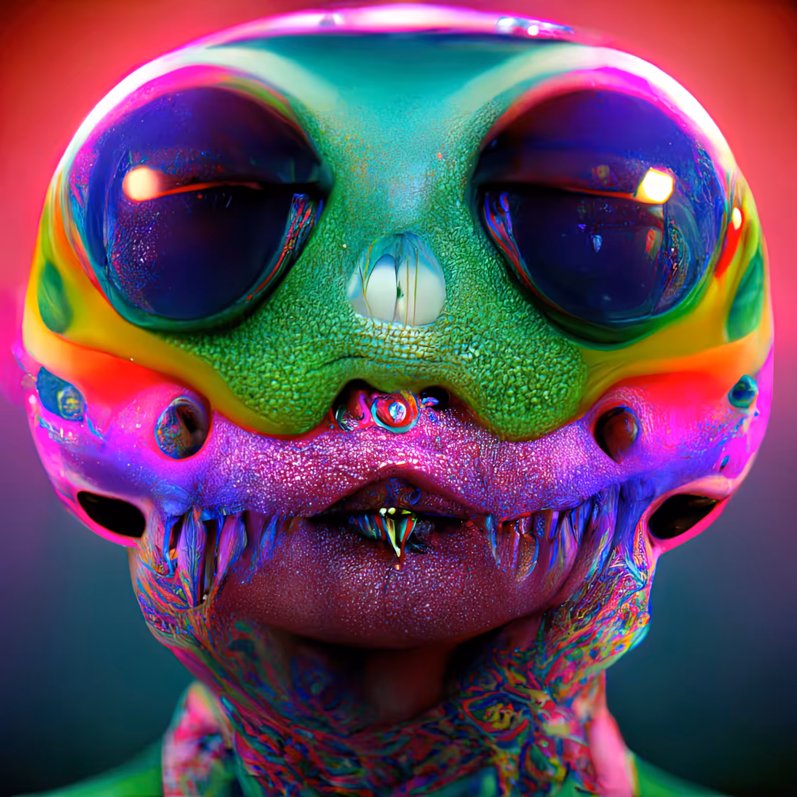 Trippy Lizard #22