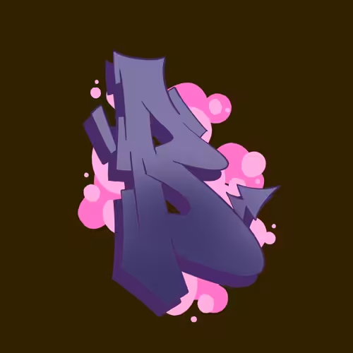 Graffiti Alphabet: B