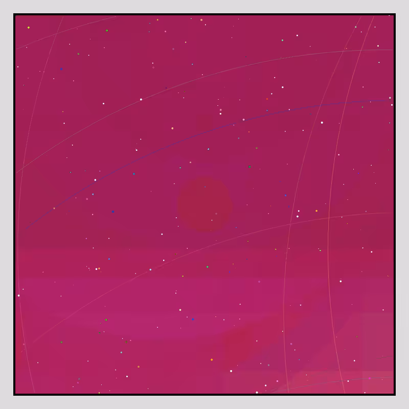 Color Field Starry B #180