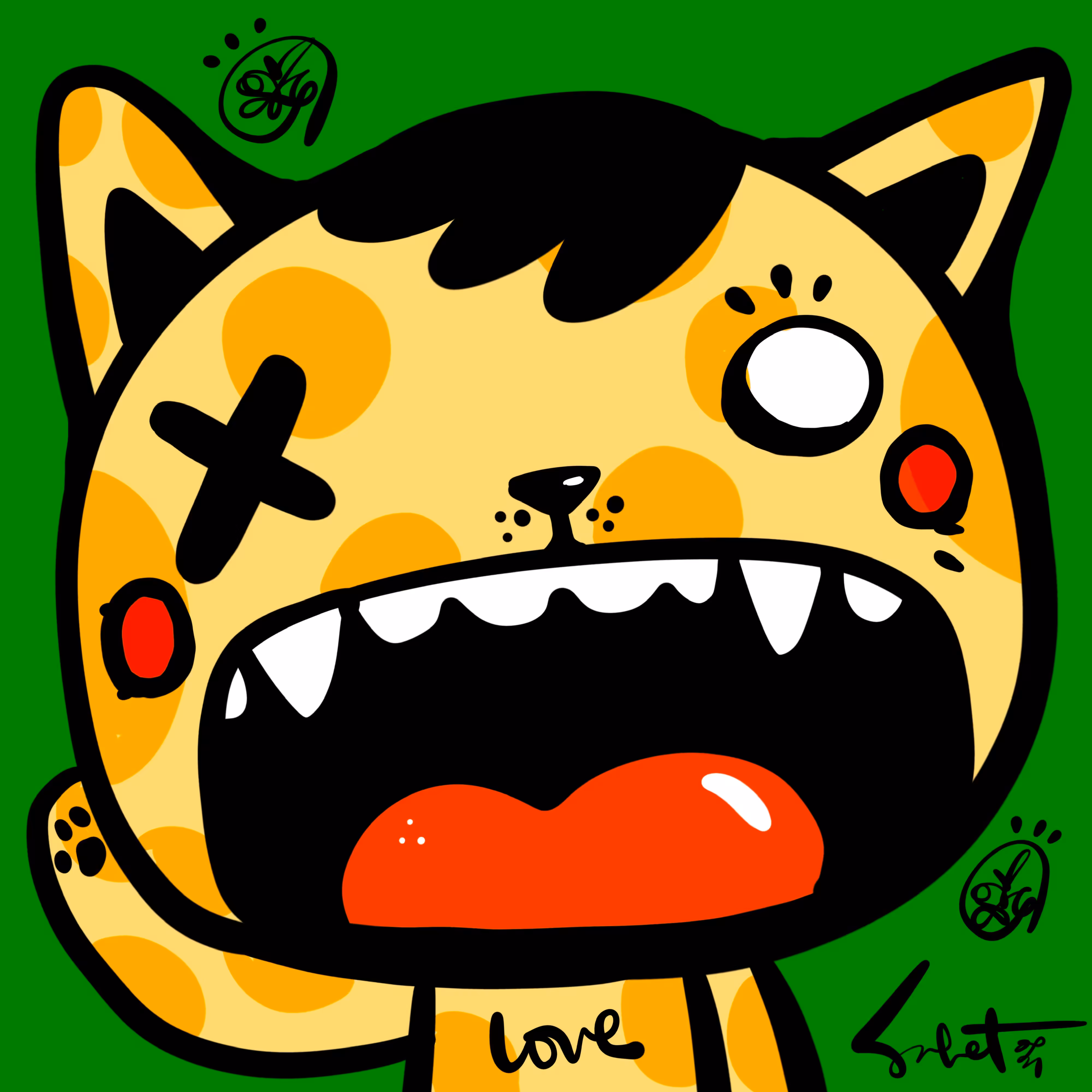 Ugly Kitties by Sabet #175