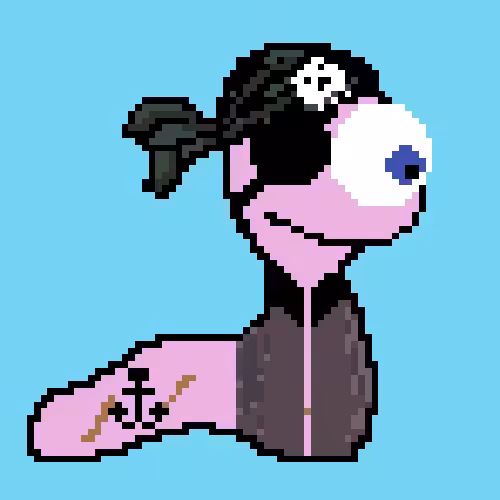 CryptoWorms #14 -  Pirate