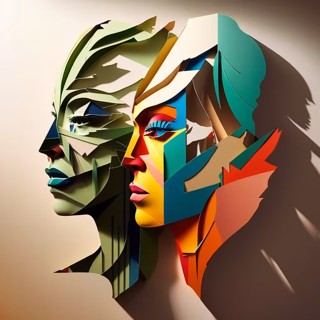CHROMATIC FACES #8