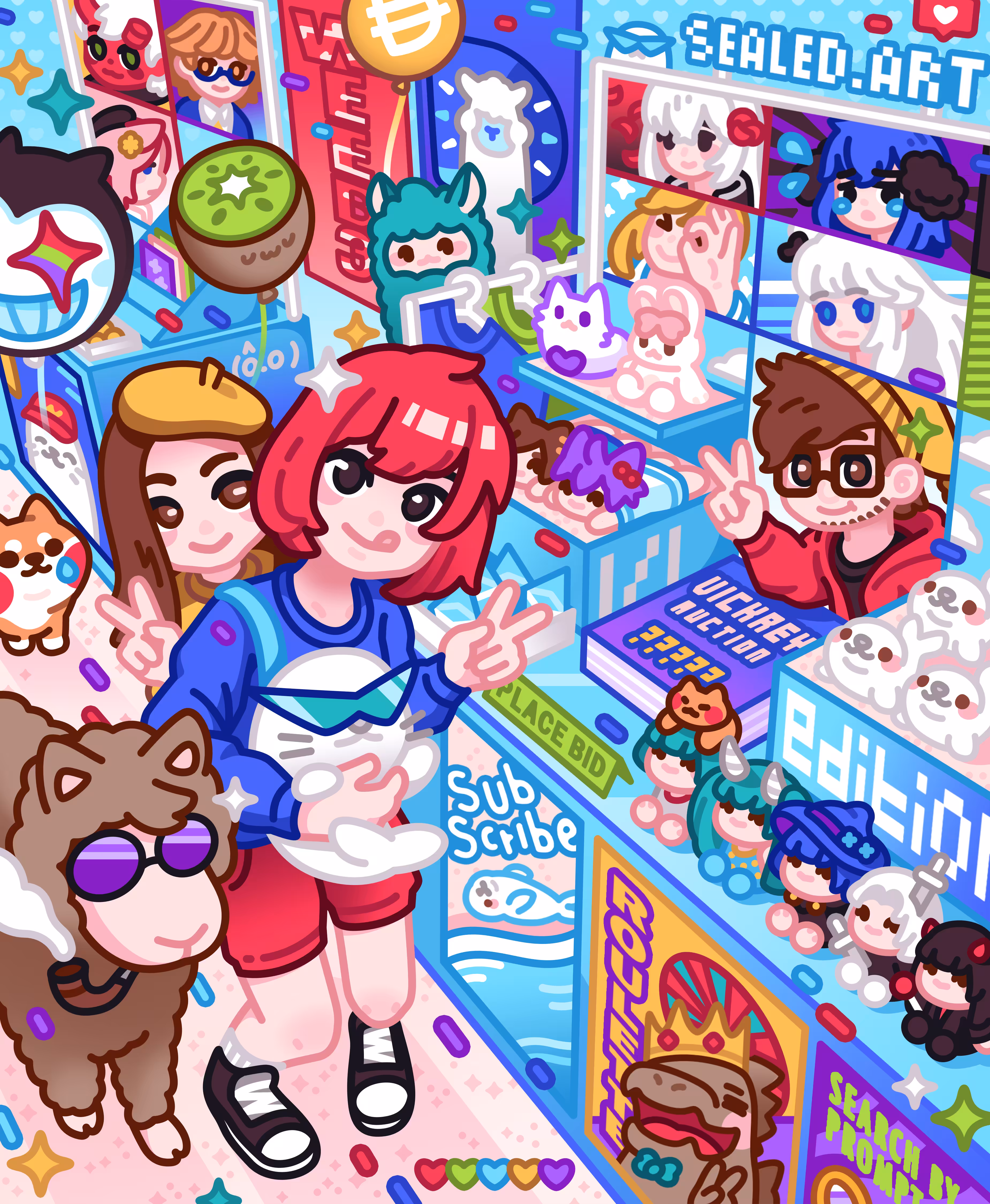Web3 Art Alley 🦭 - Jan 2025