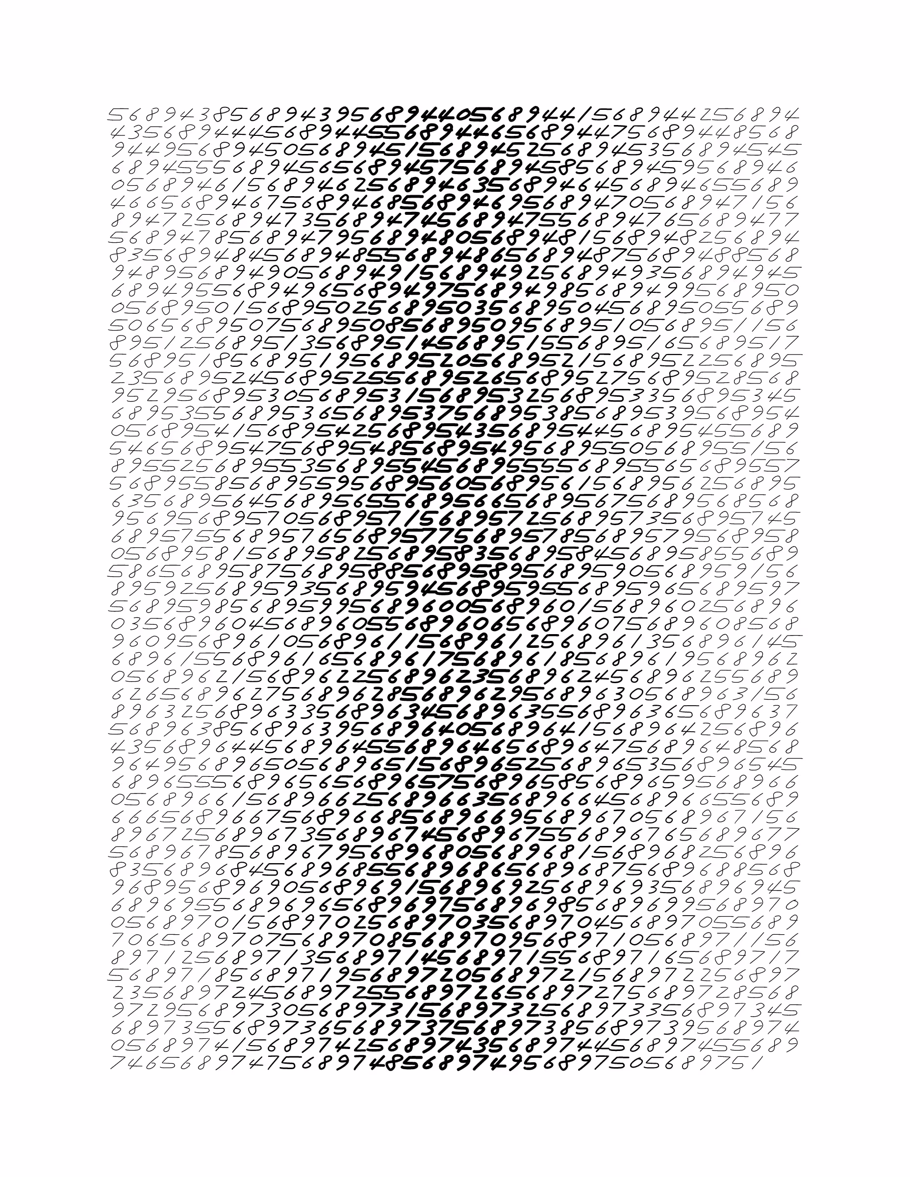 Endless (5,607,250 to Infinity) #265