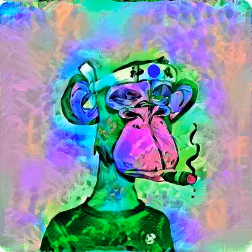 Danny Kass Art: Trippy 100 BAYC 4892