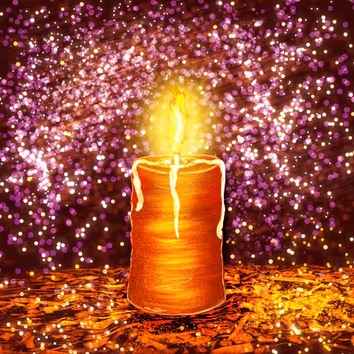Lira's gifts: Christmas candle 