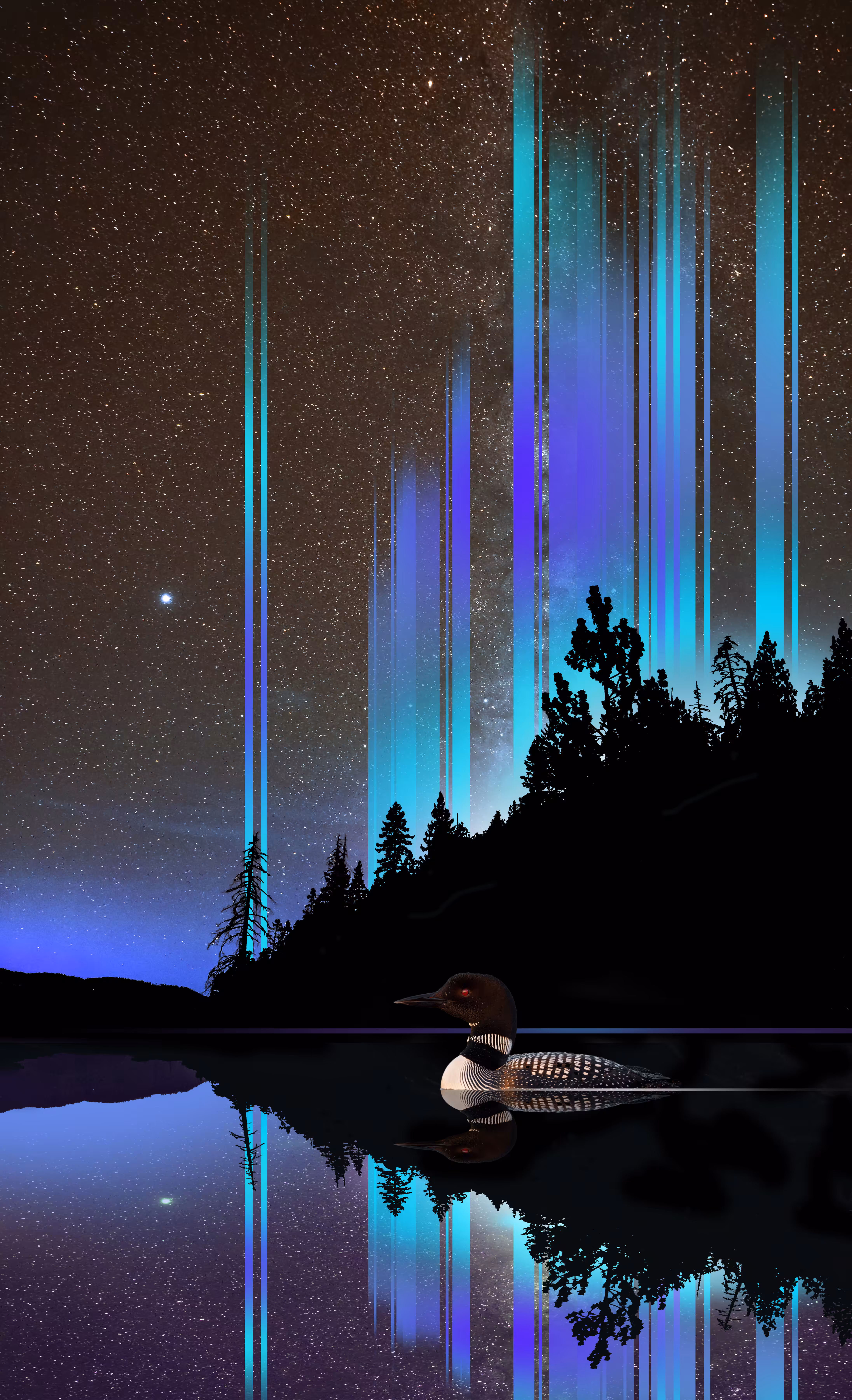 Lights at Loon Lake #1