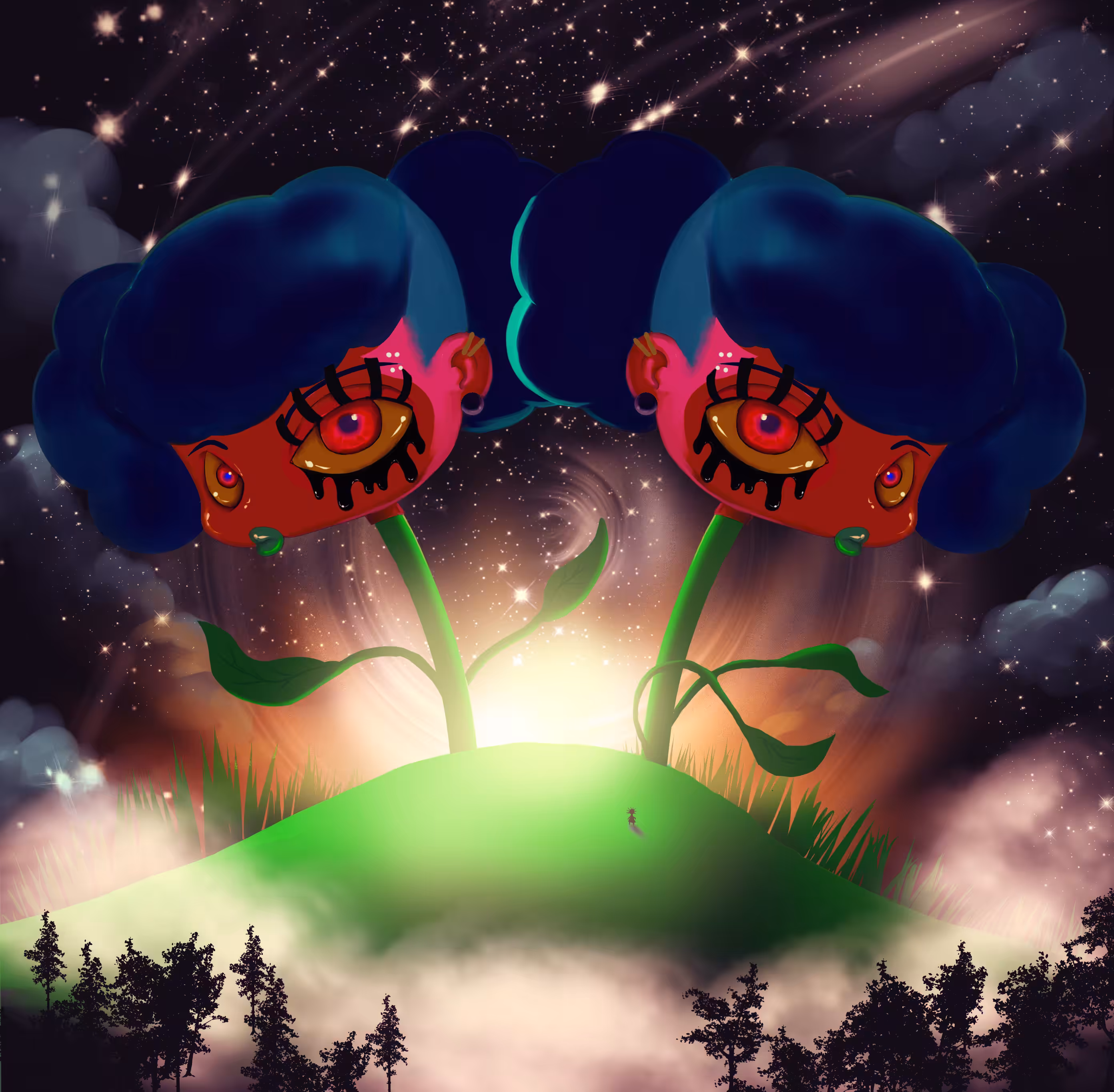 Flowers in the Sky 