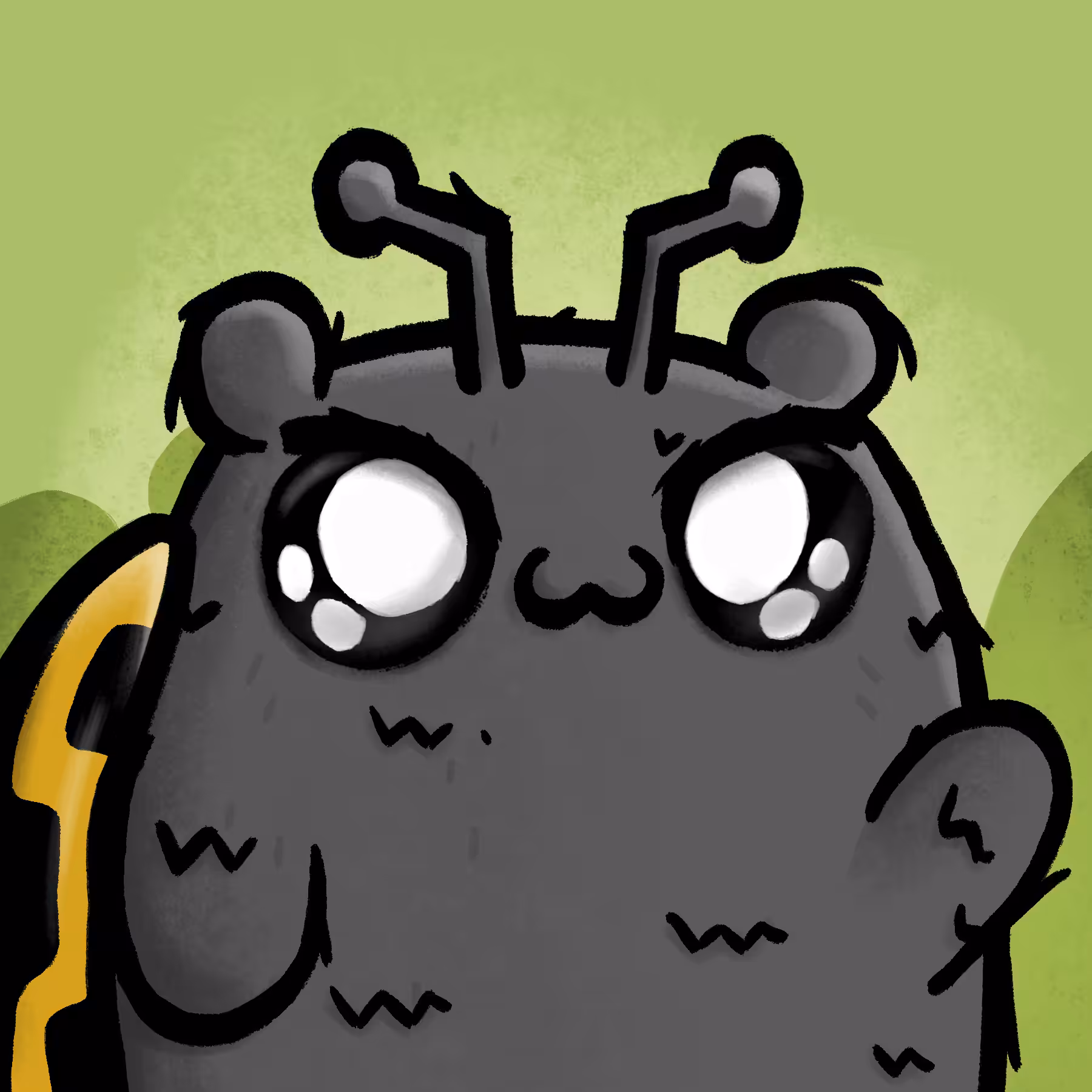Yellow Ladybug Hammy