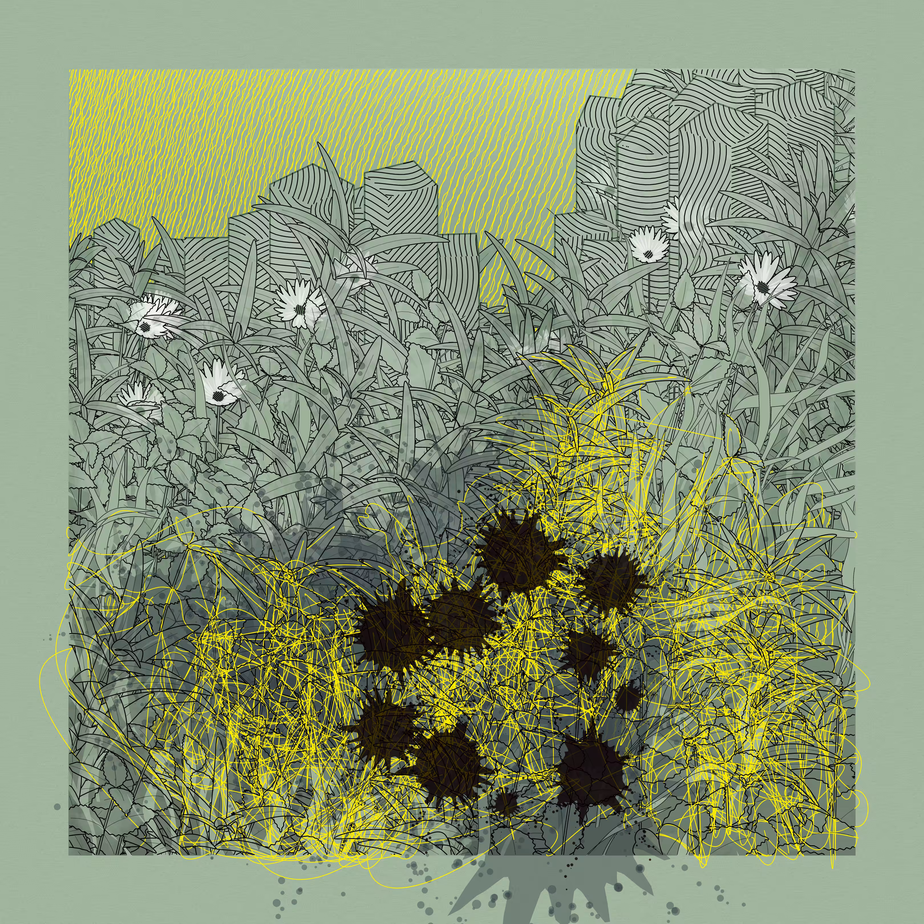Landscape with Carbon Capture #7858