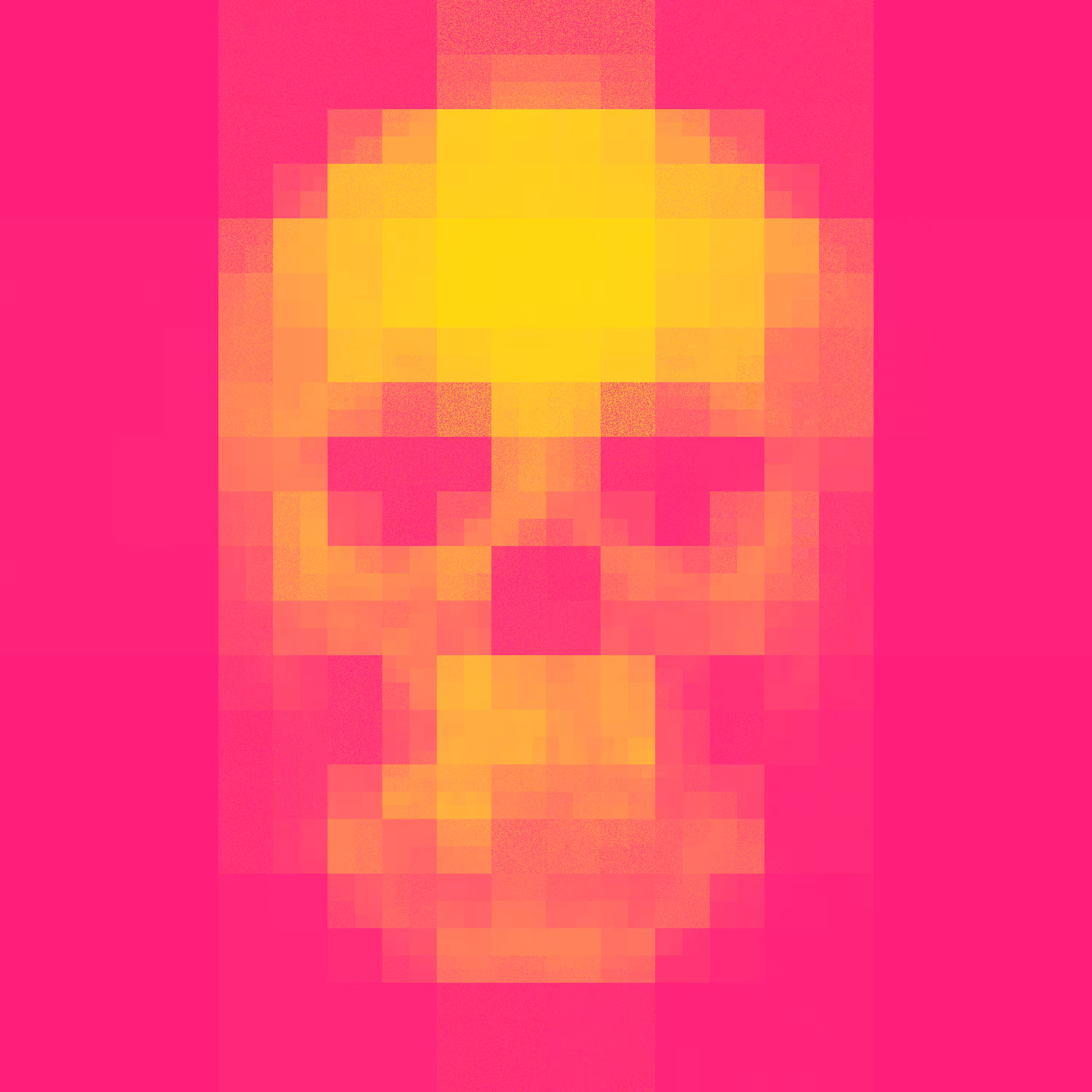 Pixel Skull Vanitas 42