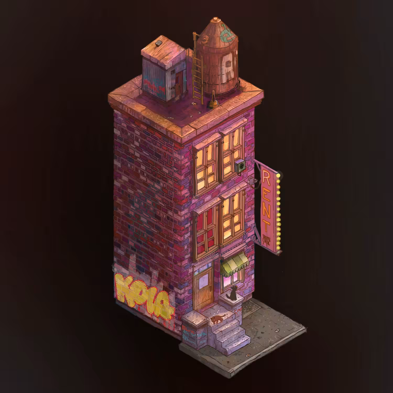 NY brownstone