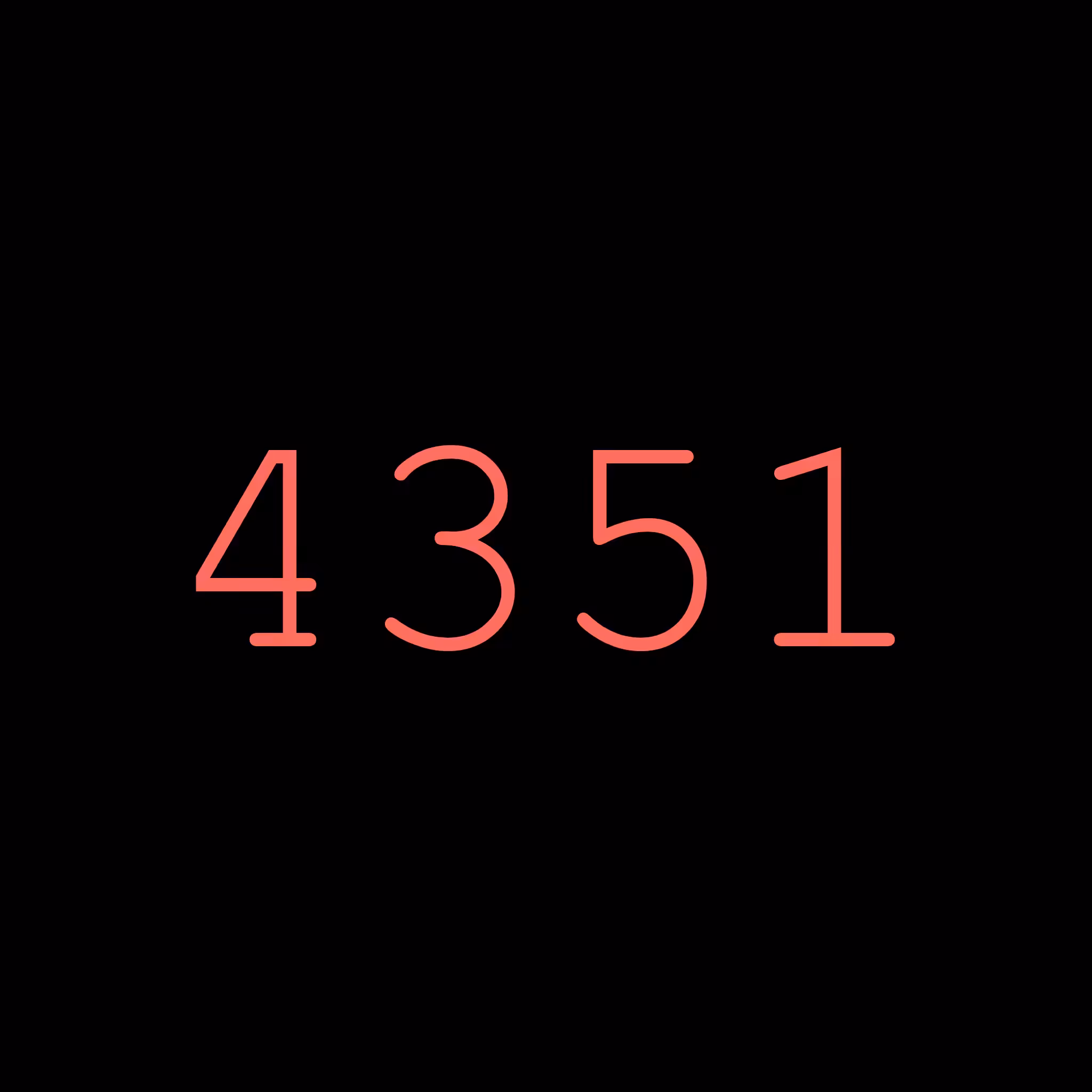 4351