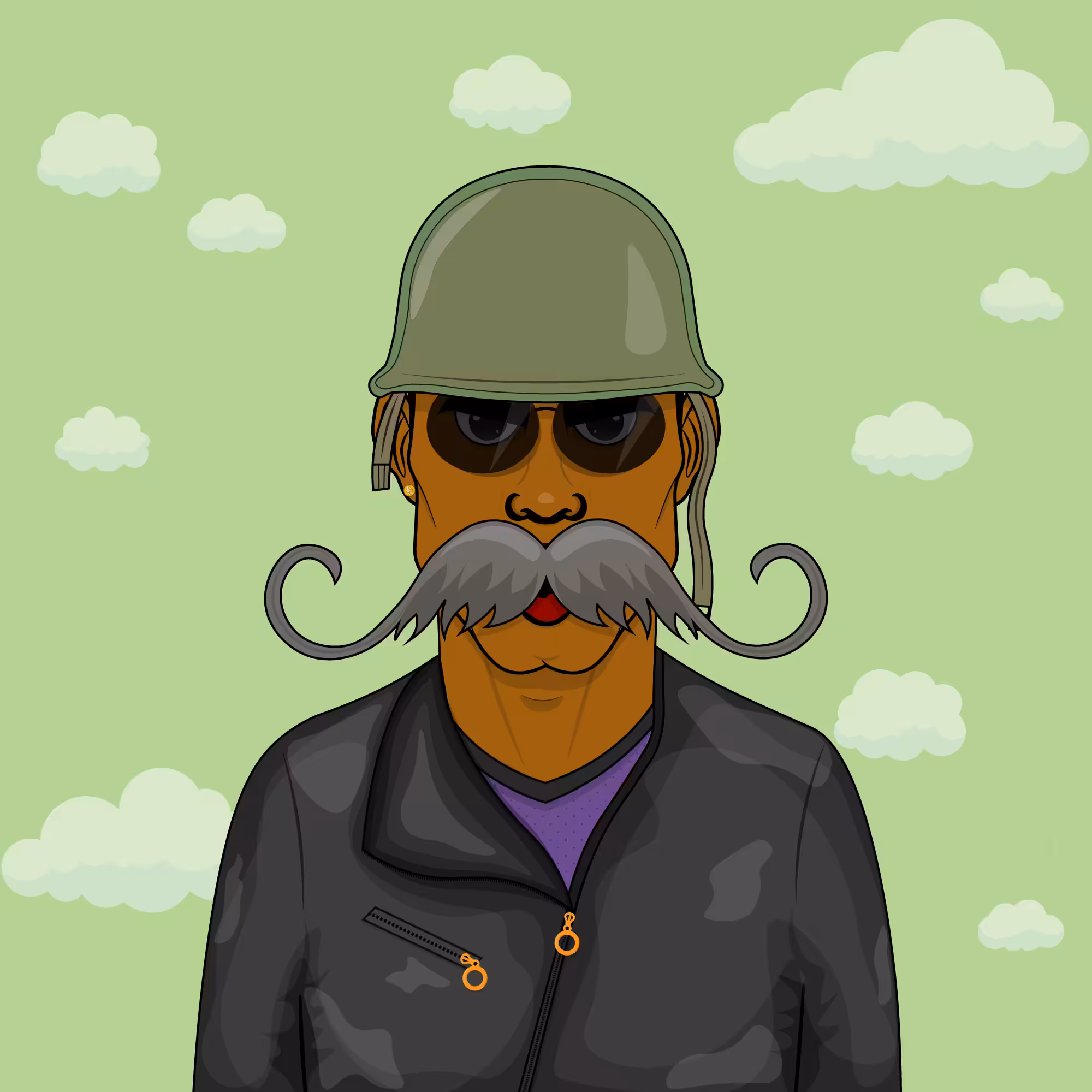 Mustachioed #154