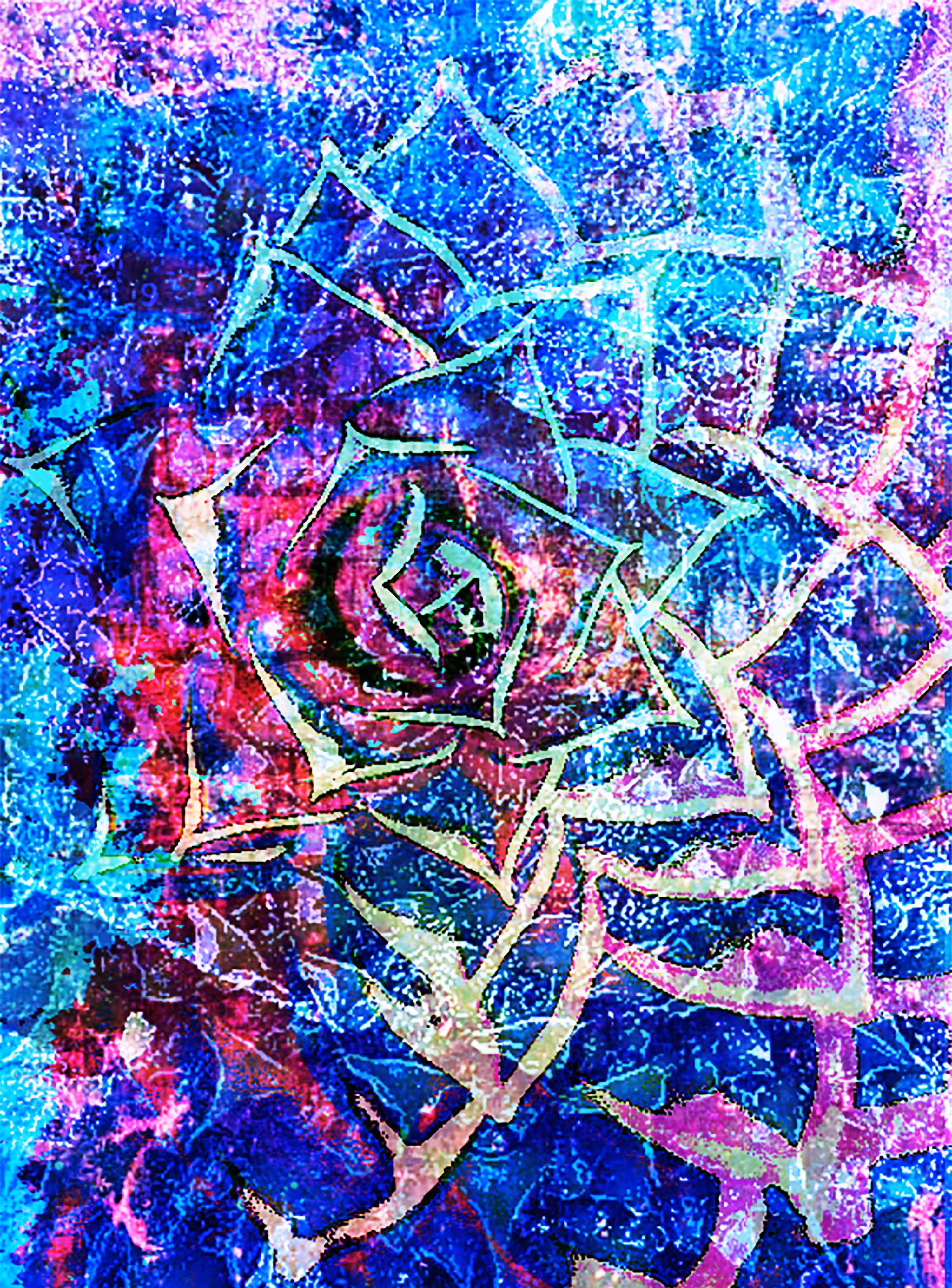 "Spiral Flower" 2019
