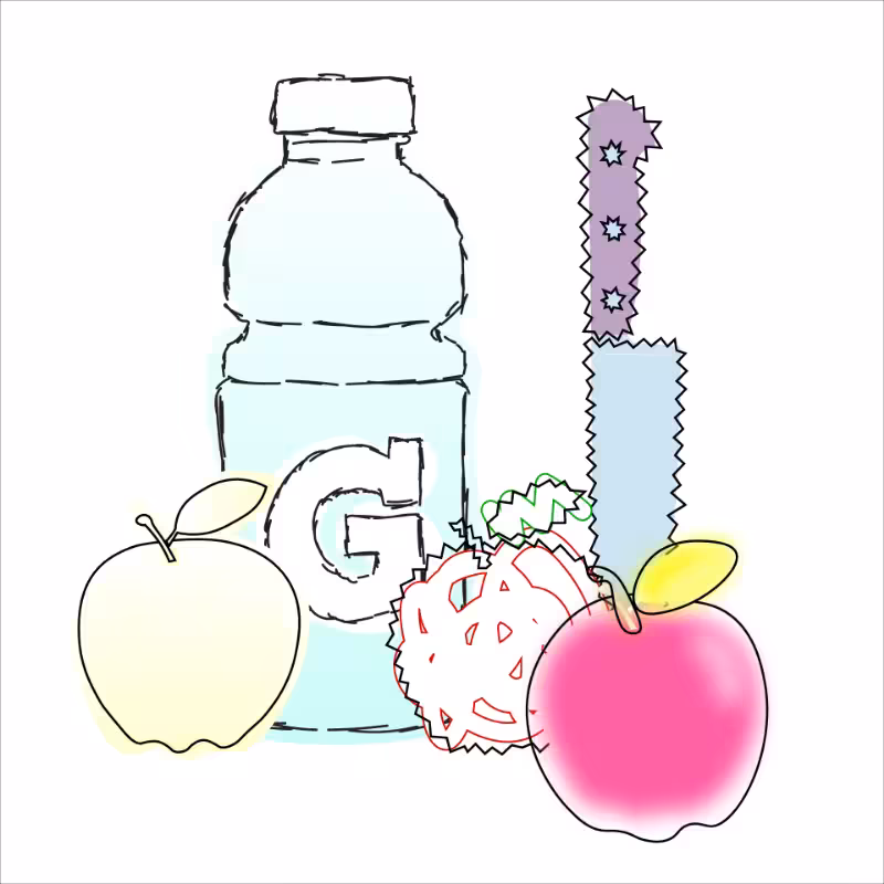 gatorade and apples #146