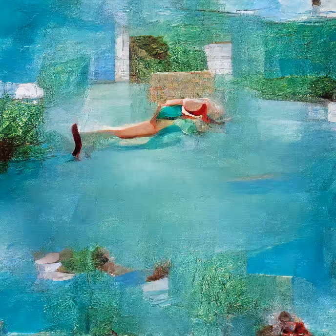 There's a body in the pool