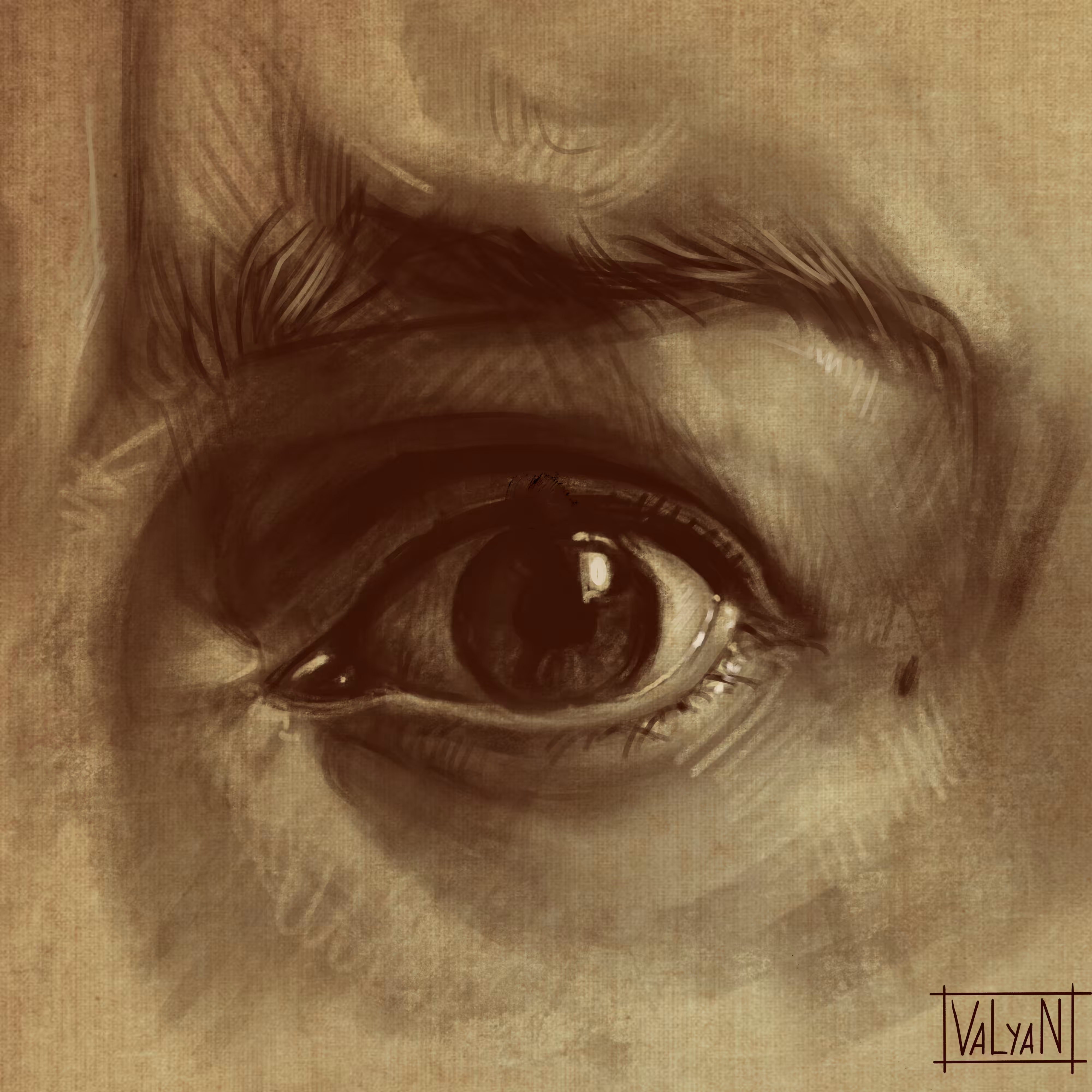 Eye sketch