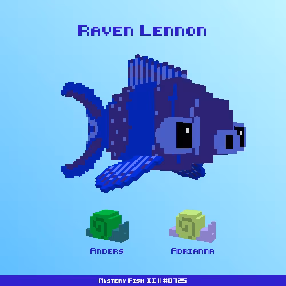 Raven Lennon :: Mystery Fish 0725/1000