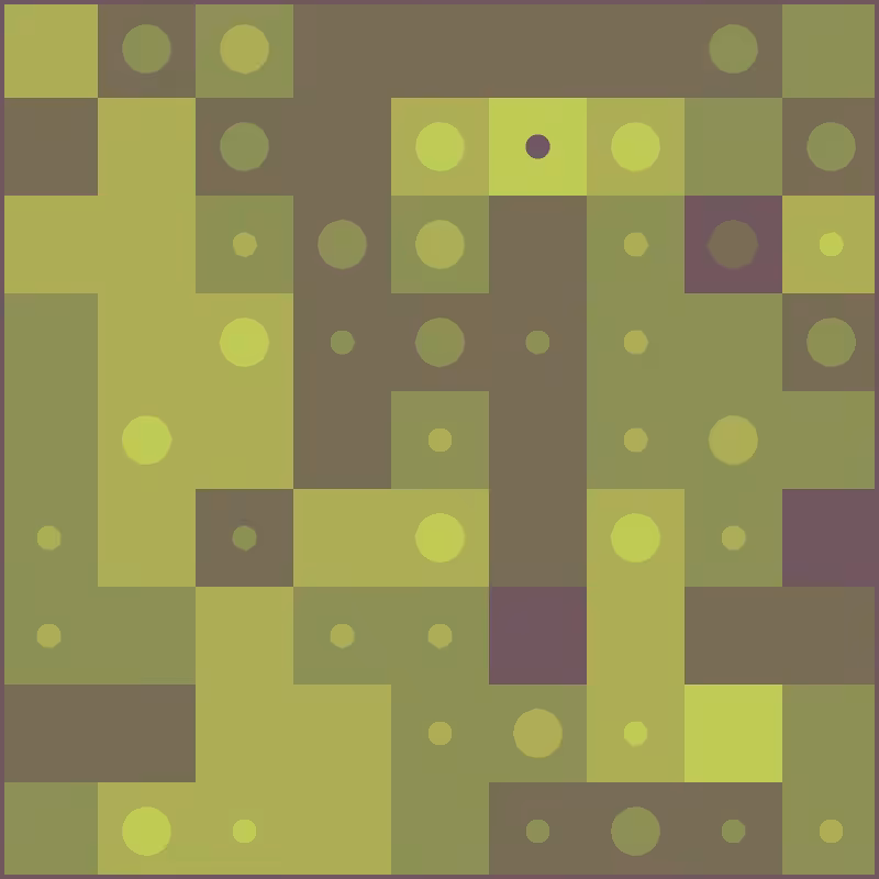 An Intersection of Circles and Squares #1