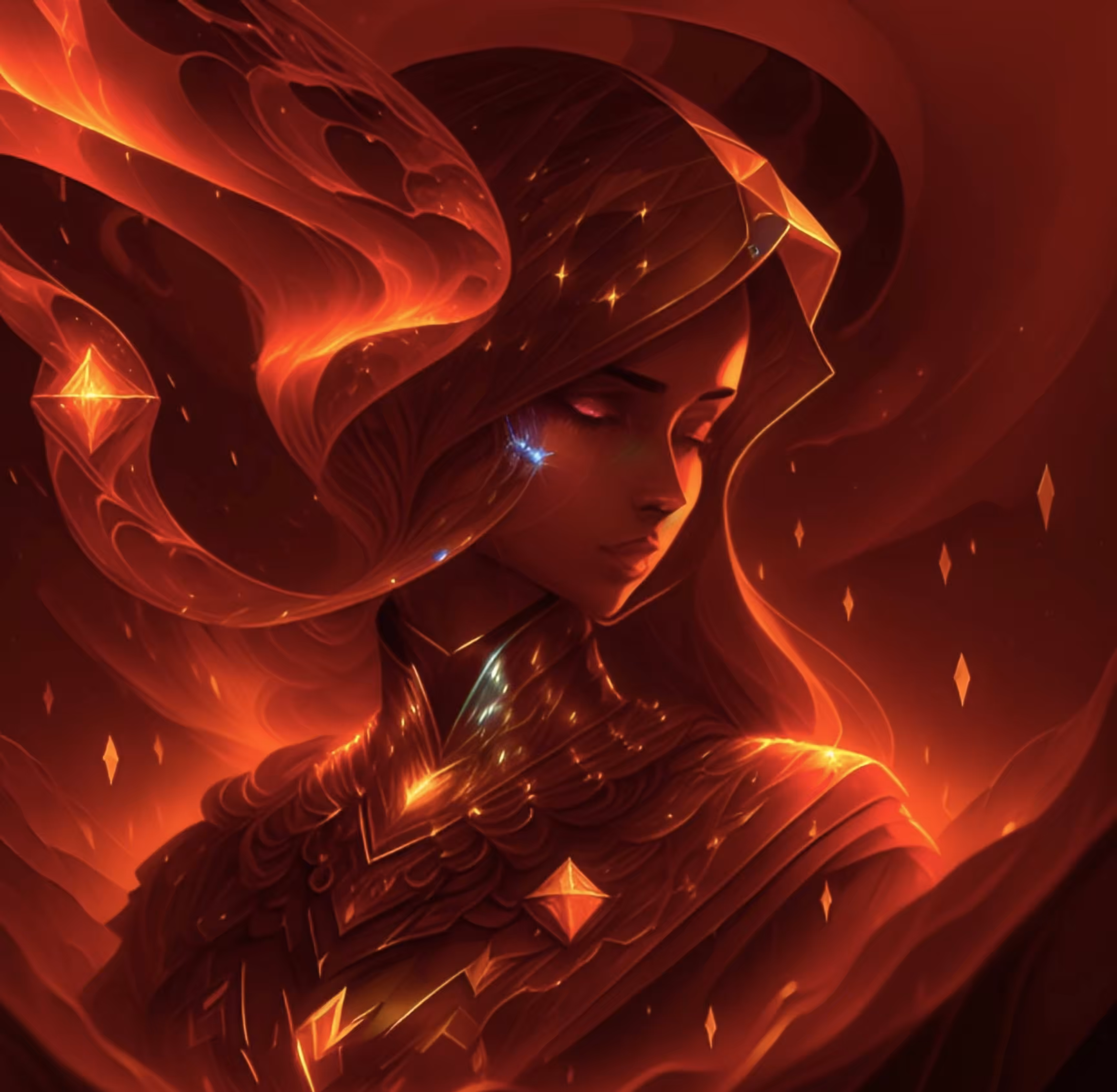The Mystery of the Red Lady
