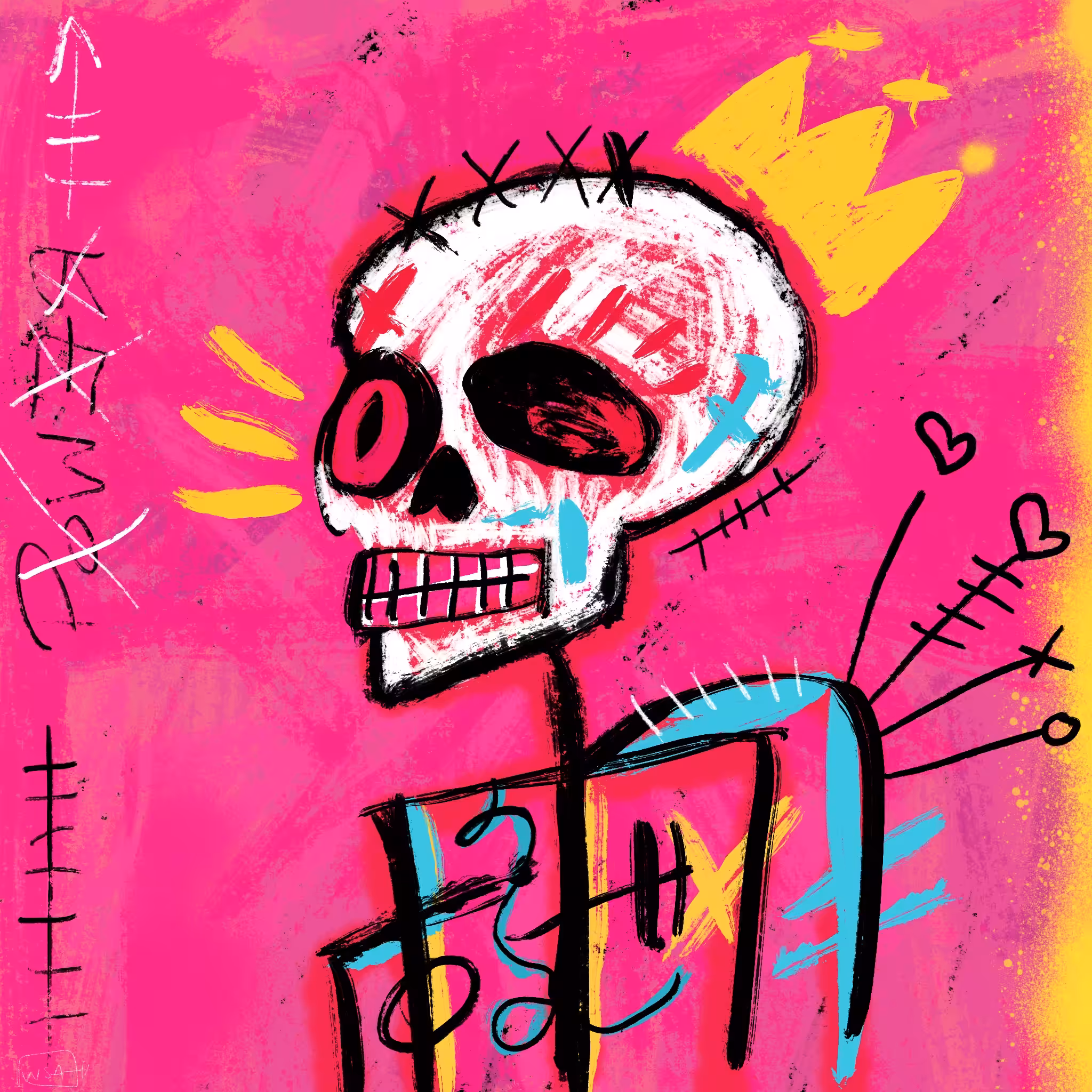 "PINK! PINK!" - Skull Squiat WSA