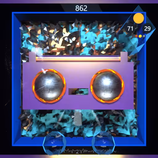 Boomboxhead 862