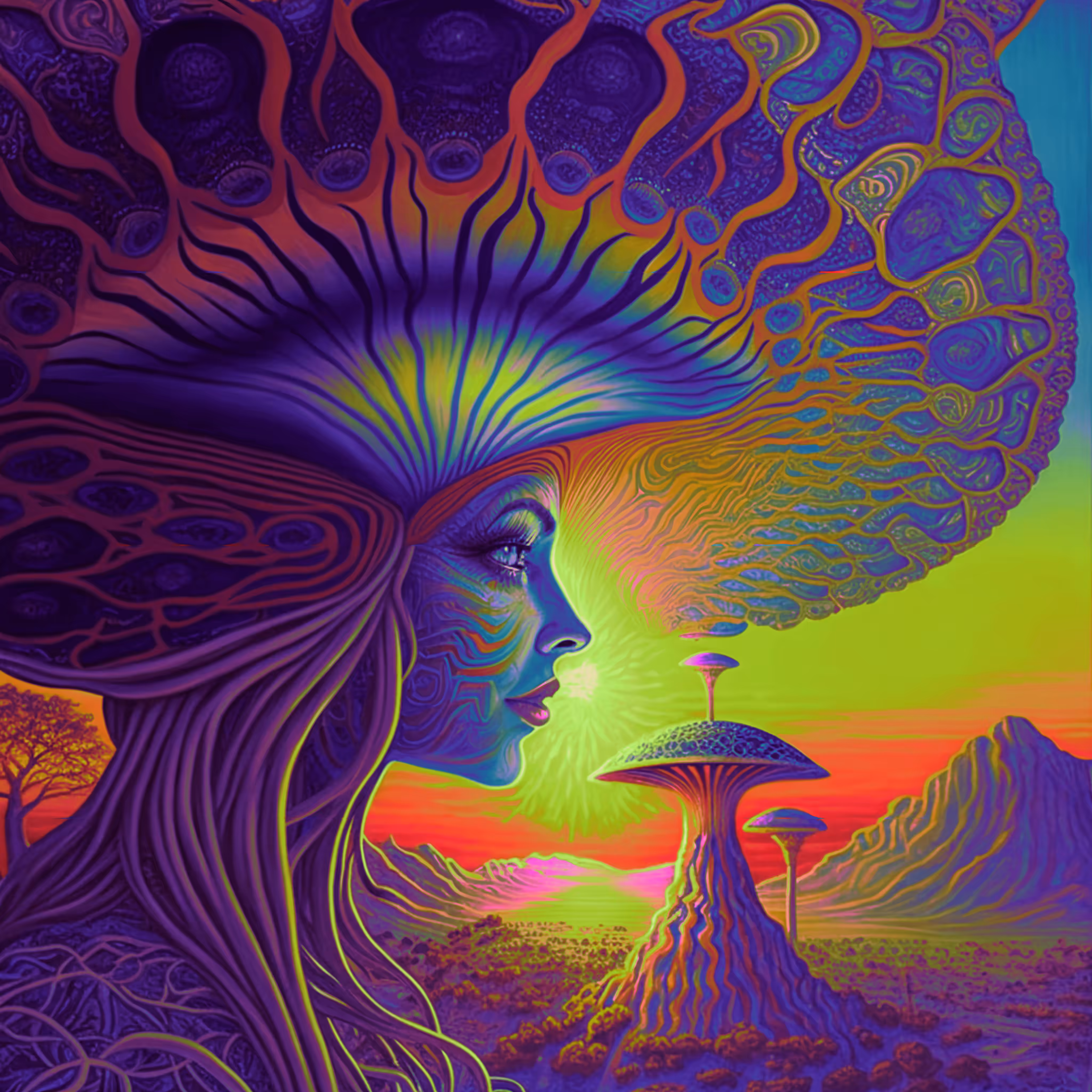Magic Mushroom Mother