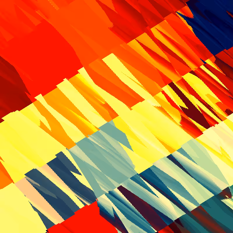 Distorted Silk #43
