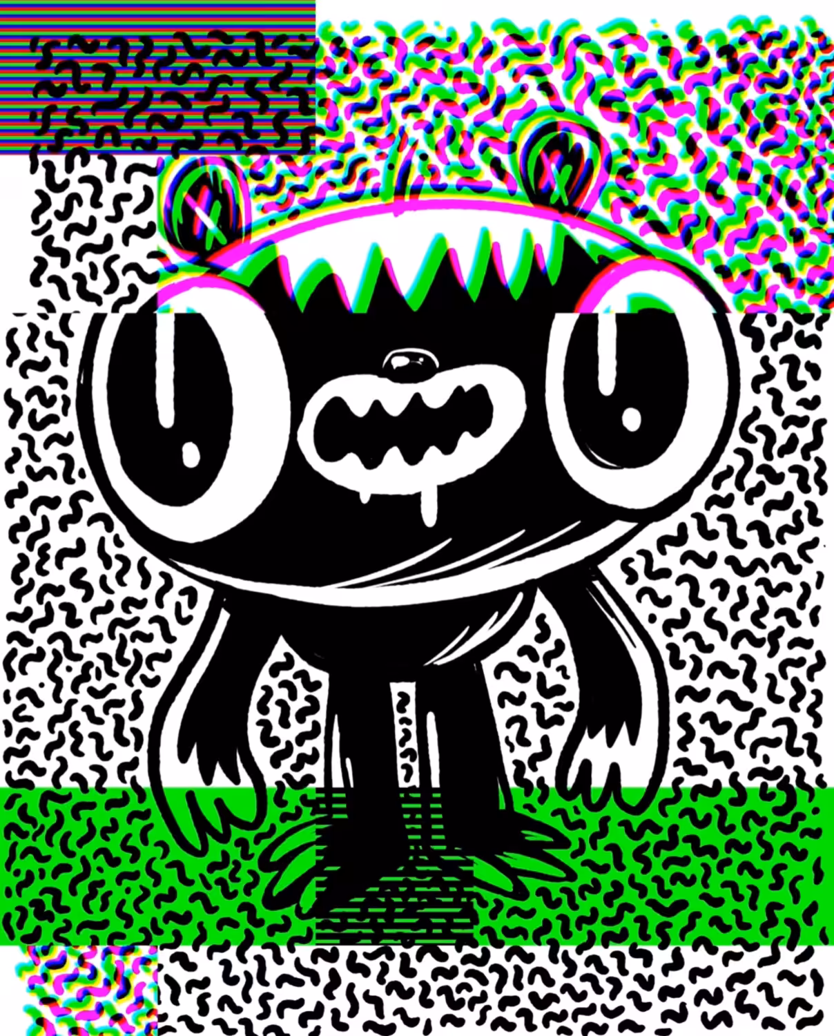 Glitchy Bearbrains