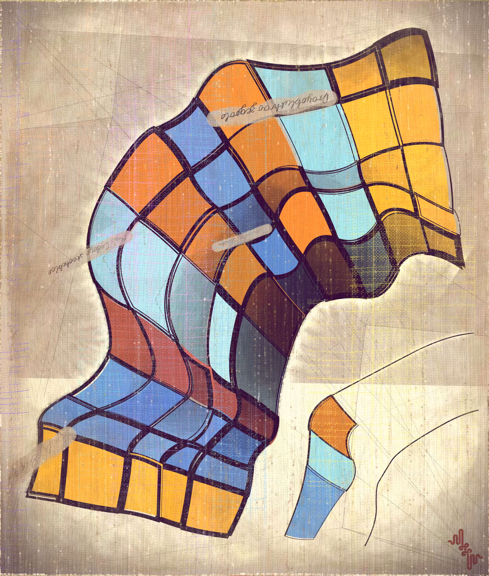 Amplitudes of Canvas #296