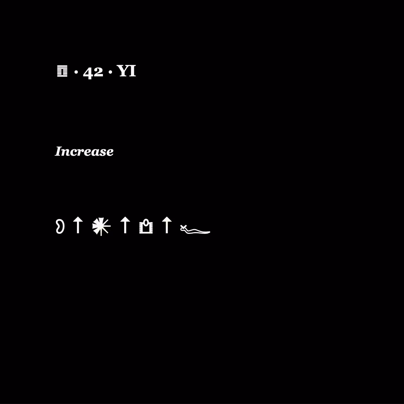 U+42 // INCREASE