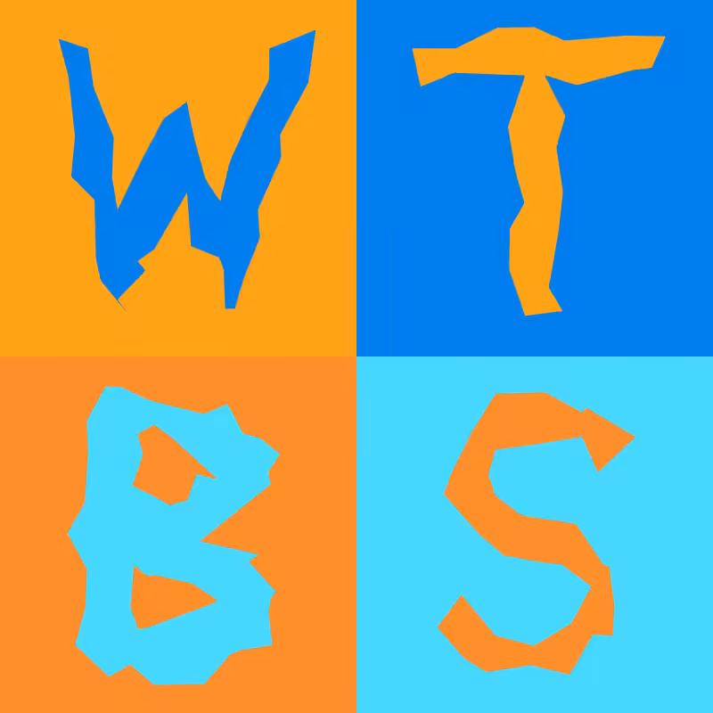 Waiting To Be Signed Logo with Wobbles #114
