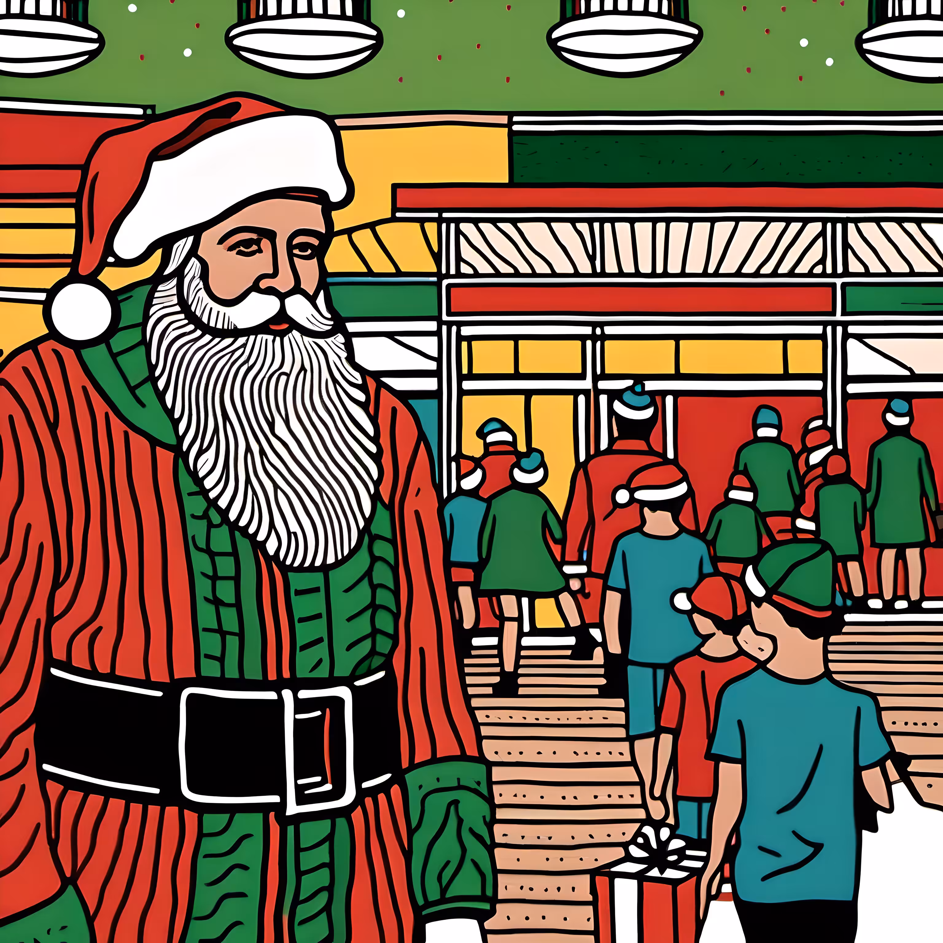 Shopping Mall Santa Claus #7