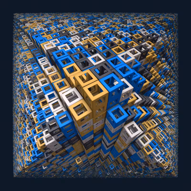 Frusted Cubes #50