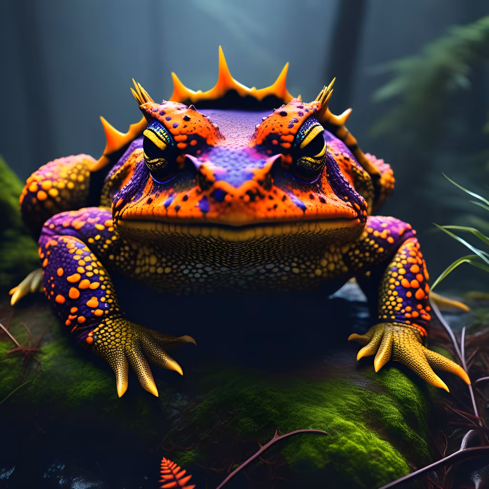 #OneToadPhotography: Painted Horny Toad