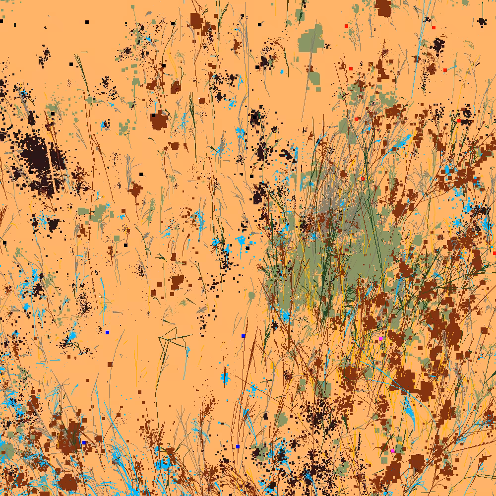 Infinite Garden: 24947 Flowers