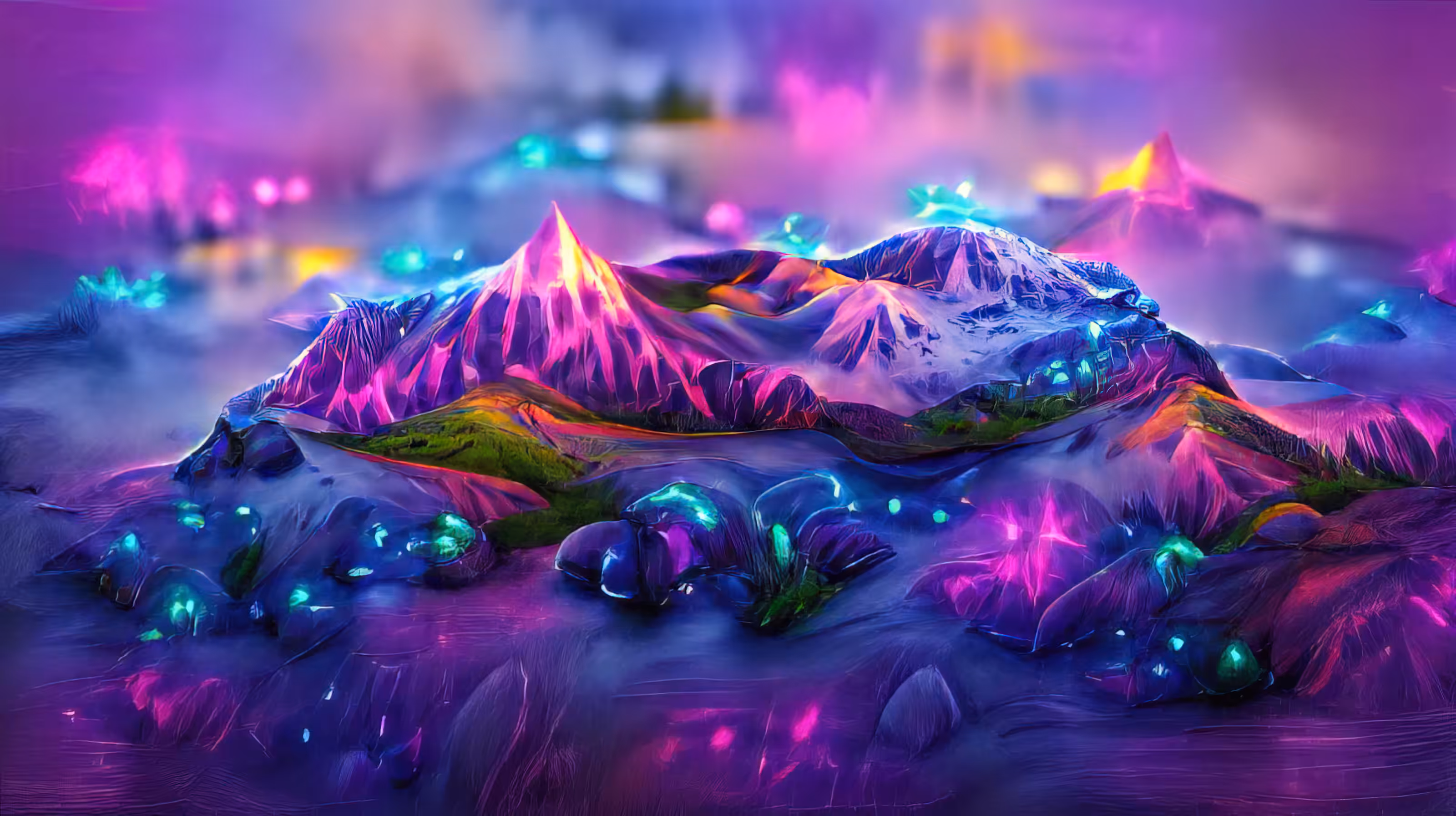 Neon Peaks