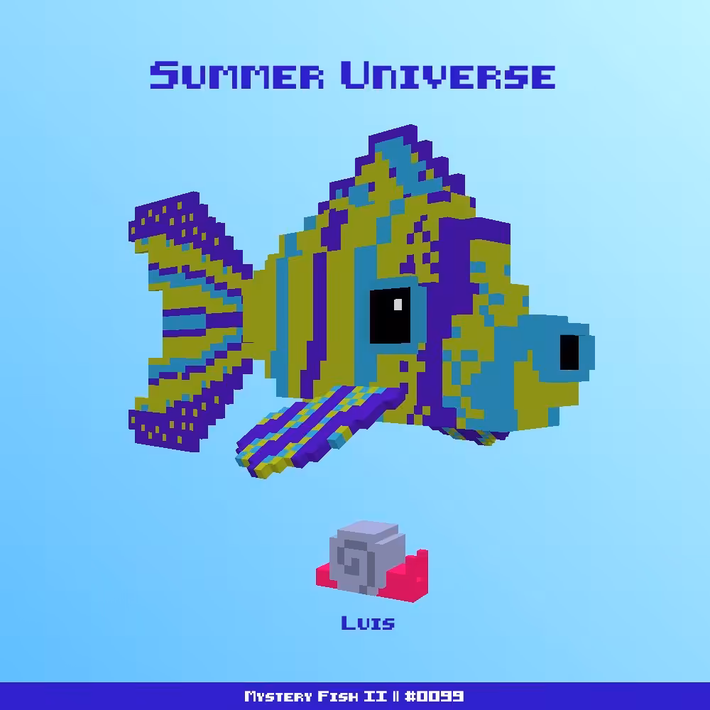 Summer Universe :: Mystery Fish 0099/1000
