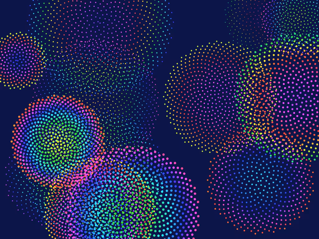 Phyllotactic Fireworks #9