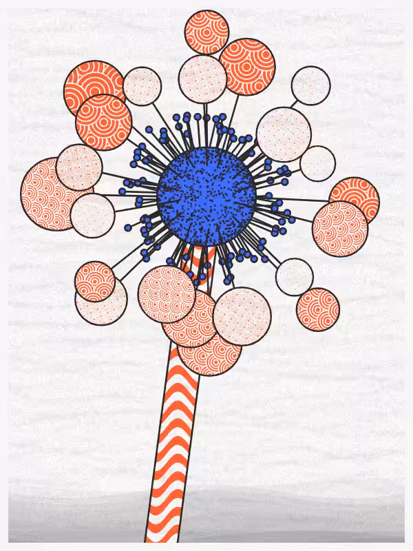 Abstract Dandelion #34