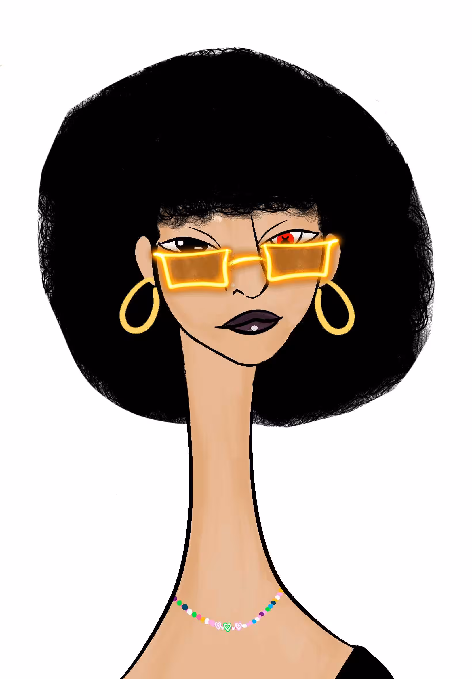 Long Neckie Ladies: Long Neckie Lady #3000