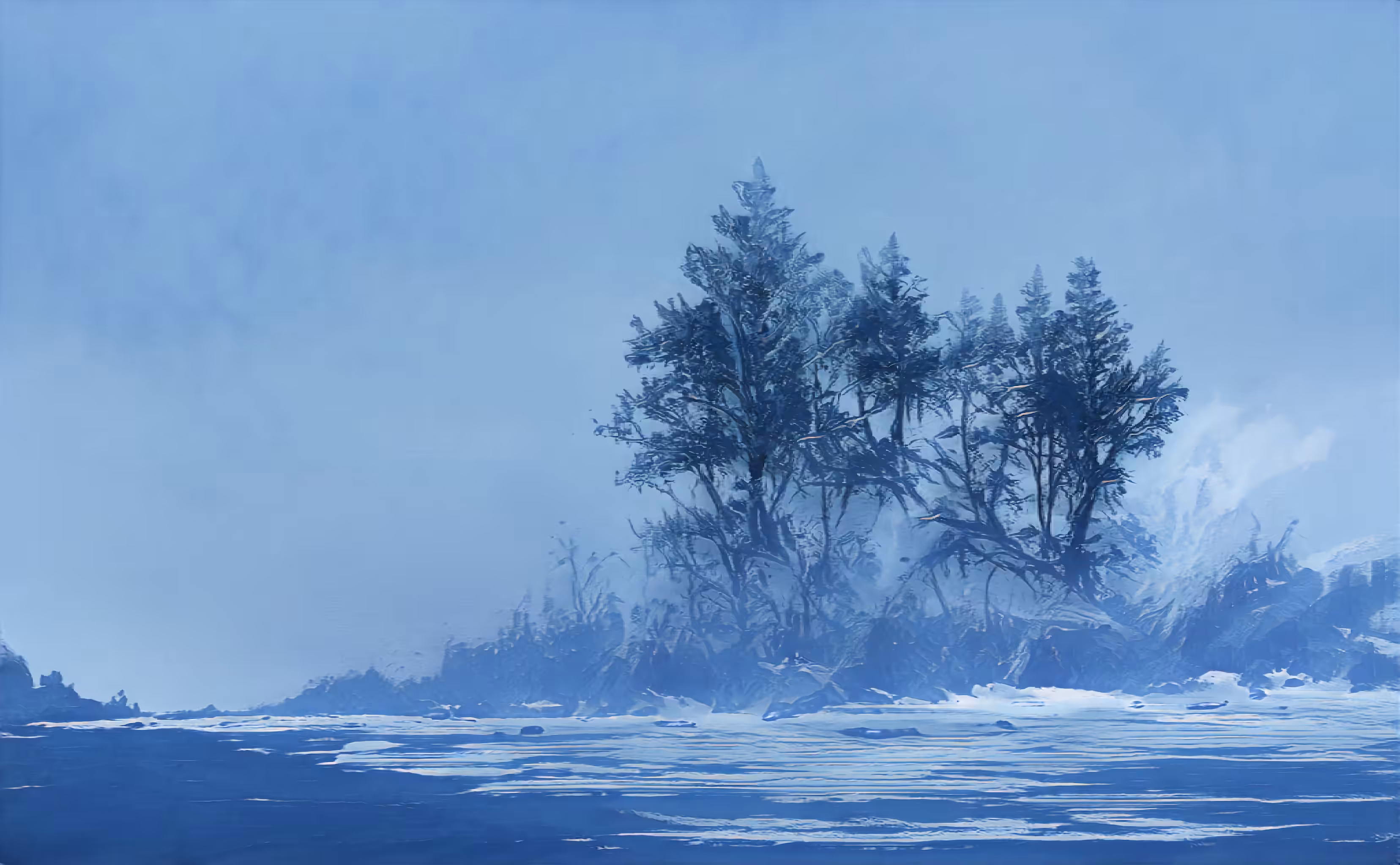 Ice Tree Remnants