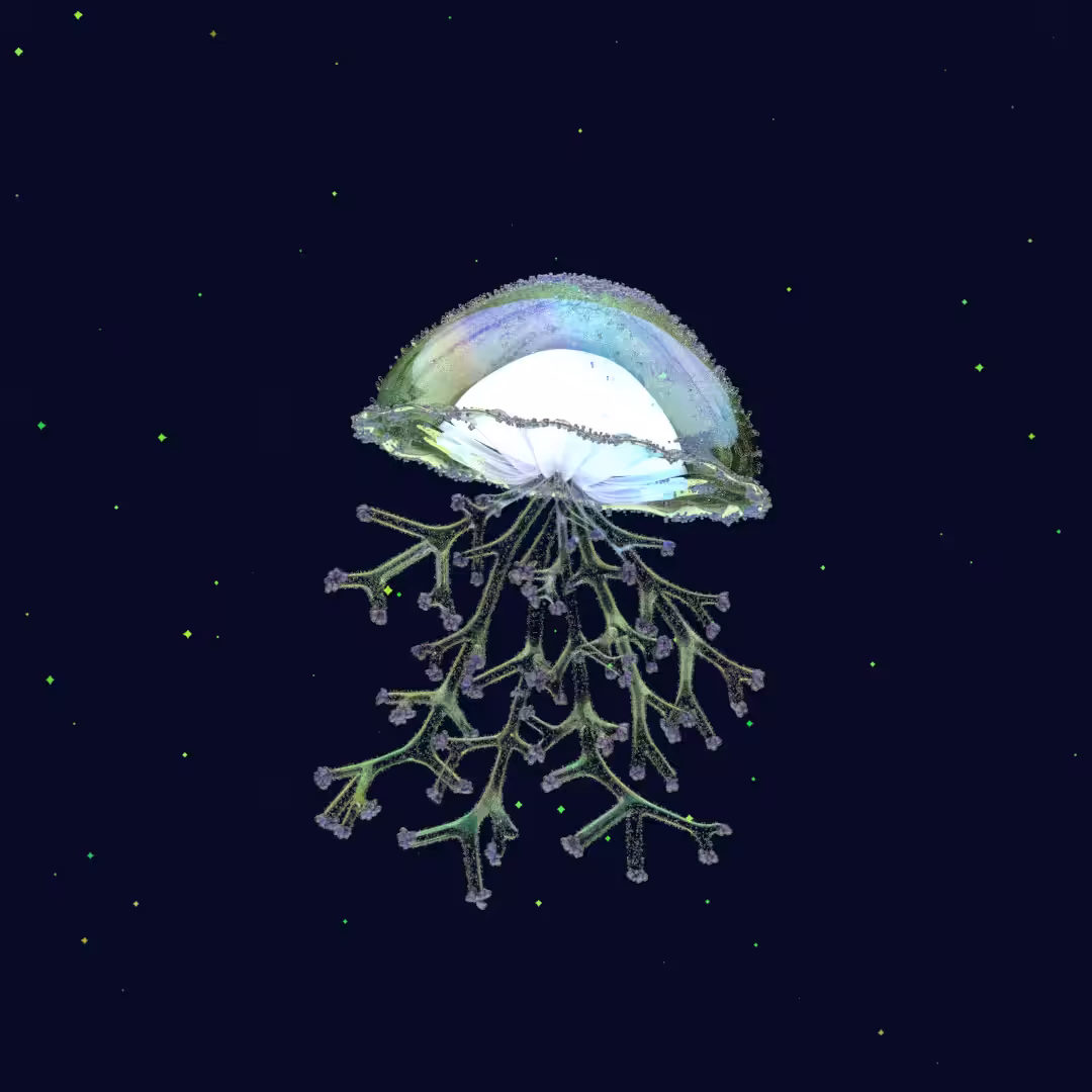 To outer space