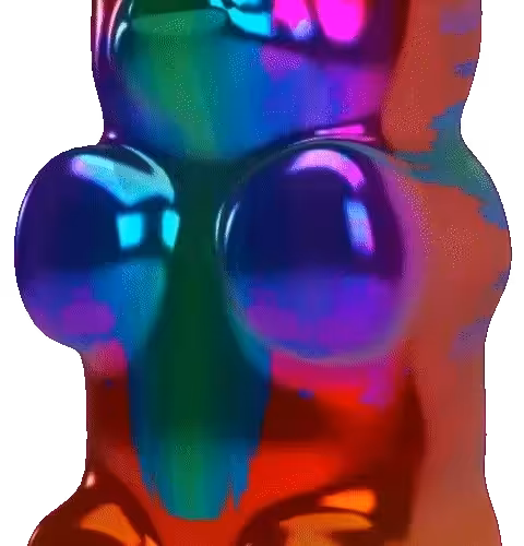 Rainbow Trip Gummy Bear #015